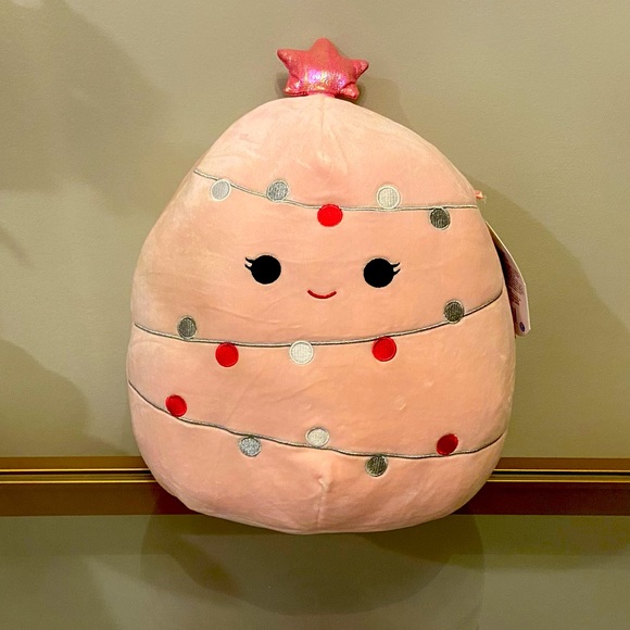 Brand New 12” Squishmallow - Garnet the pink tree - Picture 1 of 4